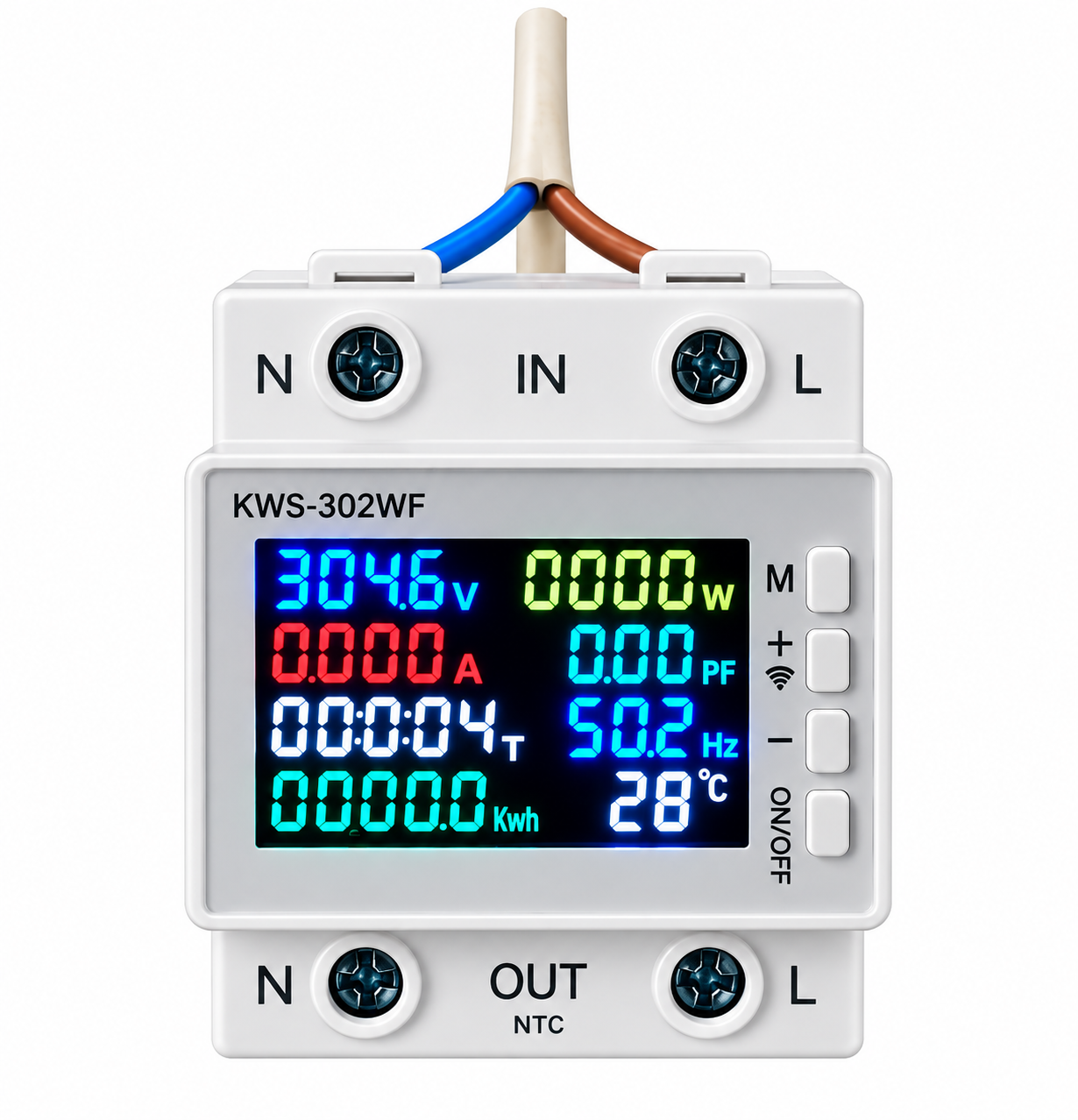 Smart voltage and current protection meter