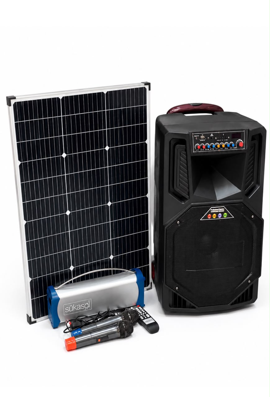 Solar speaker